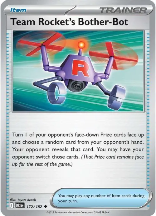 Team Rocket's Bother-Bot - Reverse Holo