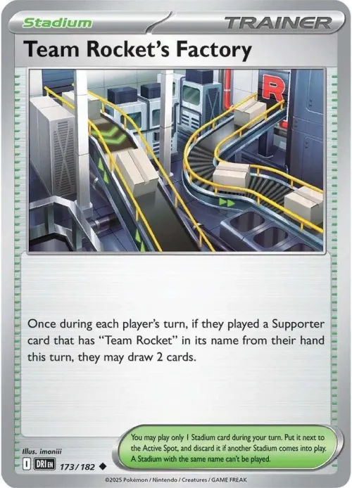Team Rocket's Factory - Reverse Holo