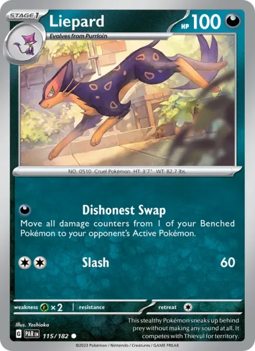 Liepard - Reverse Holo