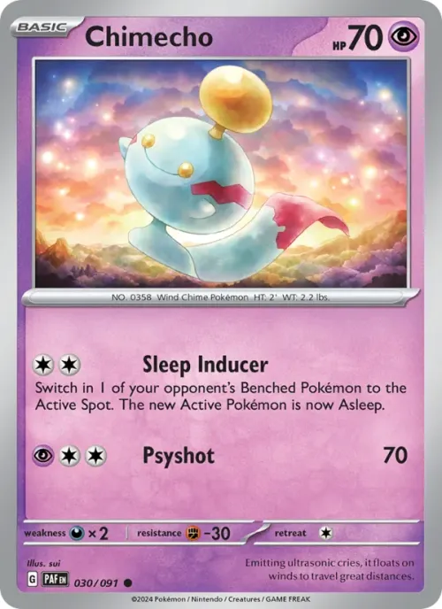 Chimecho - Reverse Holo