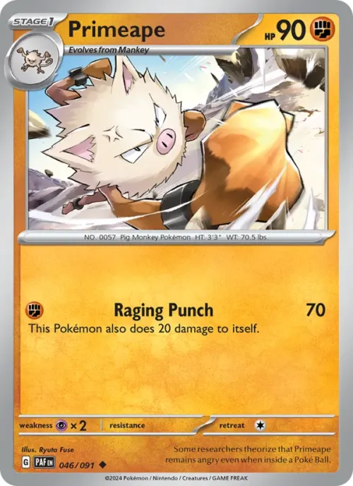 Primeape - Reverse Holo