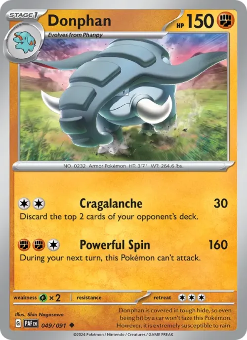 Donphan - Reverse Holo