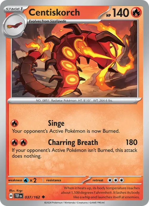 Centiskorch - Reverse Holo