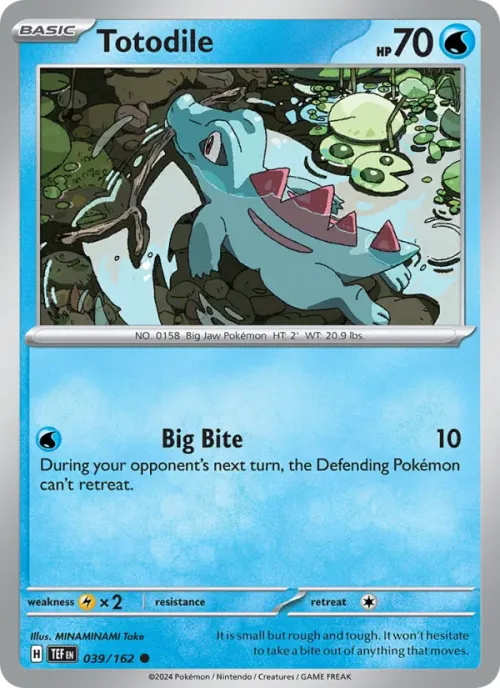Totodile - Reverse Holo