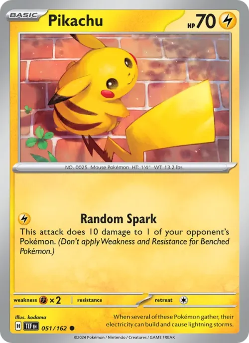 Pikachu - Reverse Holo