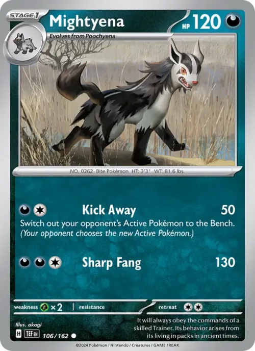 Mightyena - Reverse Holo
