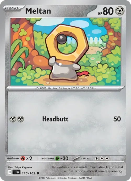 Meltan - Reverse Holo