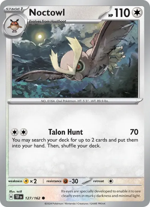 Noctowl - Reverse Holo