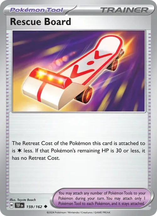 Rescue Board - Reverse Holo