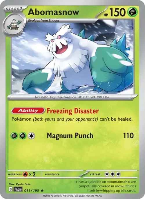 Abomasnow - Holo