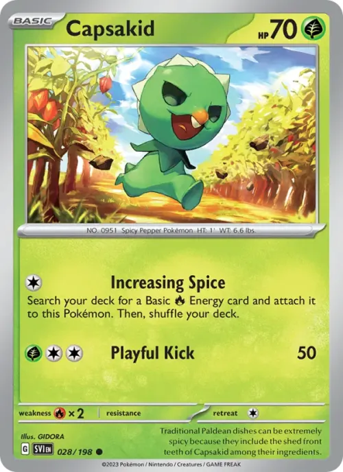 Capsakid - Reverse Holo