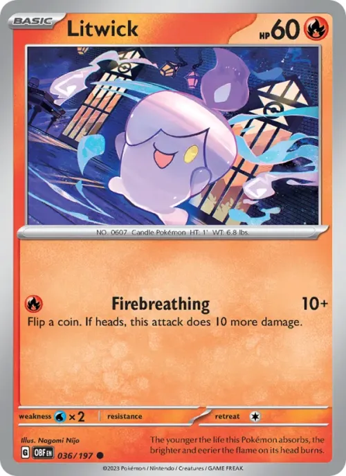 Litwick - Reverse Holo