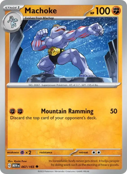 Machoke - Reverse Holo
