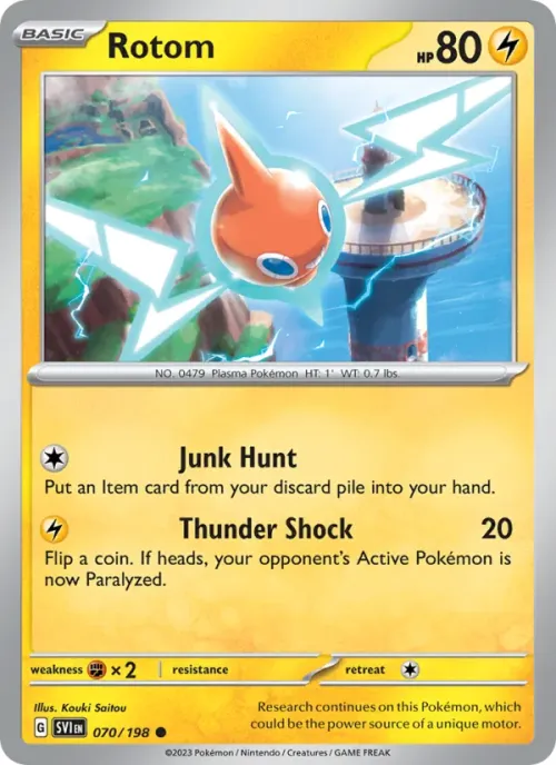 Rotom - Reverse Holo