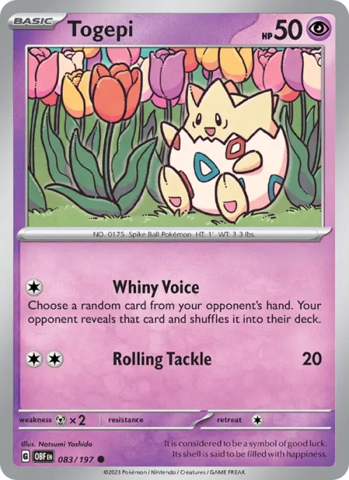 Togepi - Reverse Holo