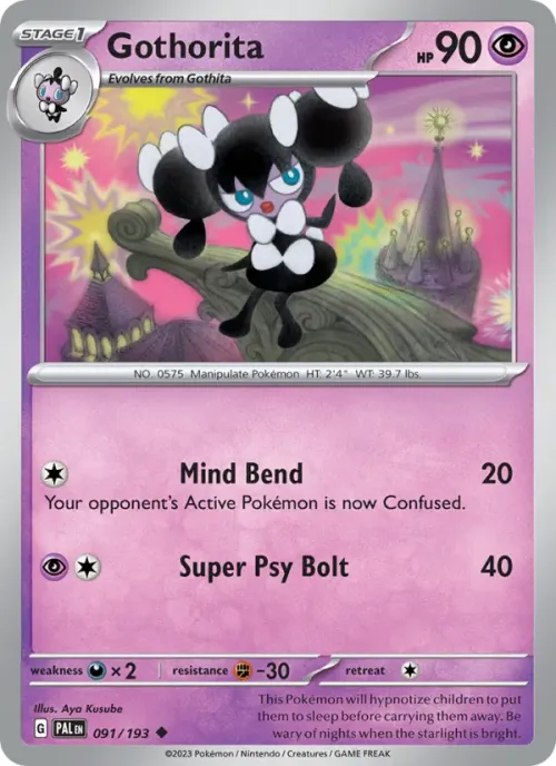 Gothorita - Reverse Holo