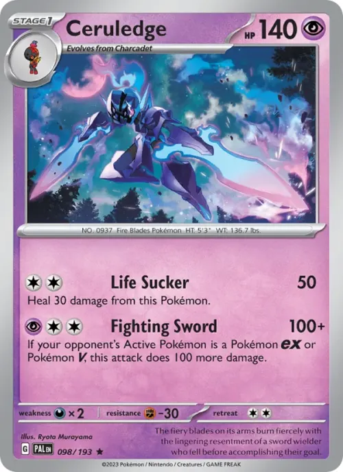 Ceruledge - Holo
