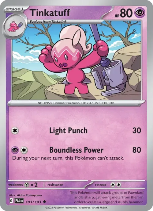 Tinkatuff - Reverse Holo