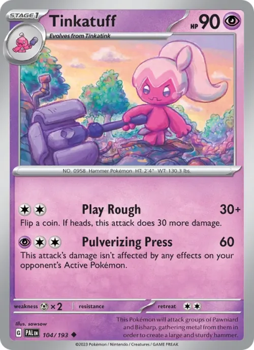 Tinkatuff - Reverse Holo