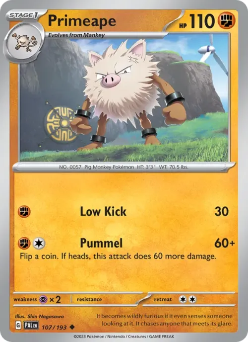 Primeape - Reverse Holo