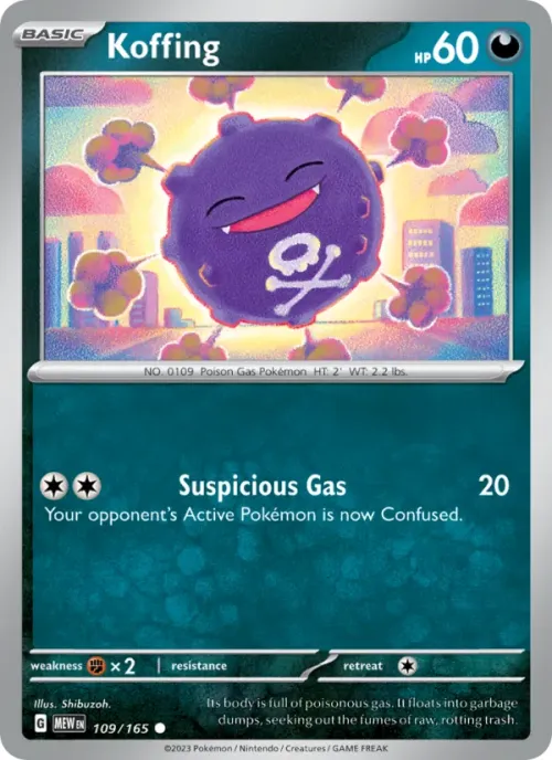 Koffing - Reverse Holo