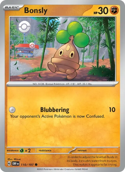 Bonsly - Reverse Holo