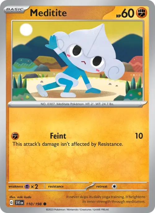 Meditite - Reverse Holo