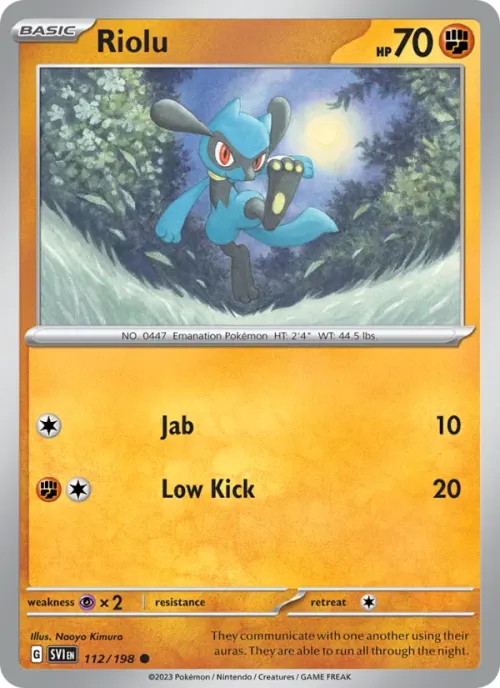 Riolu - Reverse Holo