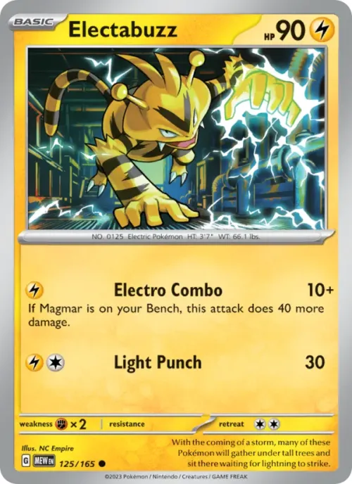 Electabuzz - Reverse Holo