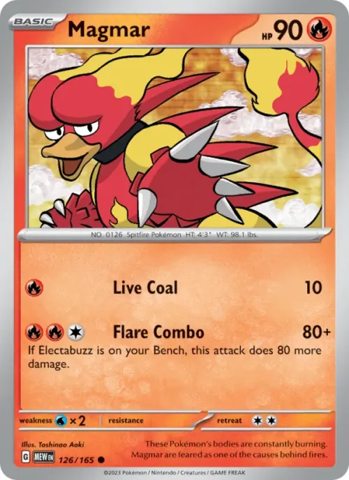 Magmar - Reverse Holo