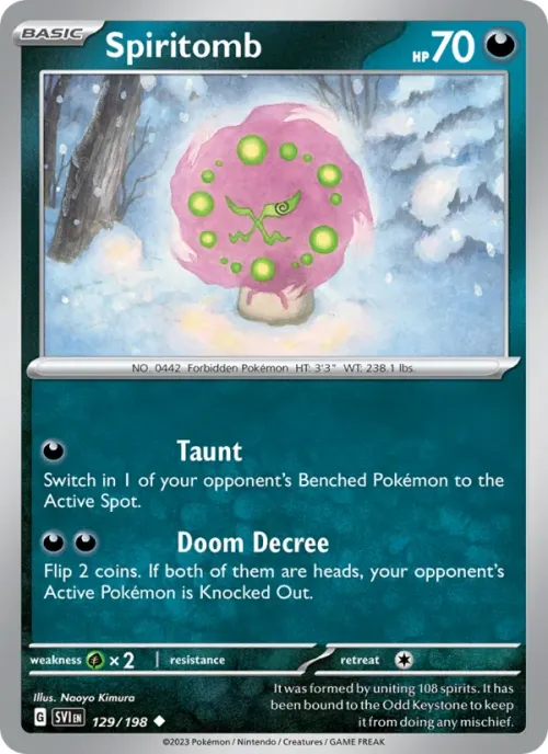 Spiritomb - Reverse Holo