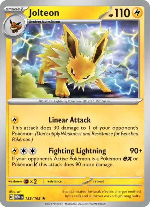 Jolteon - Reverse Holo