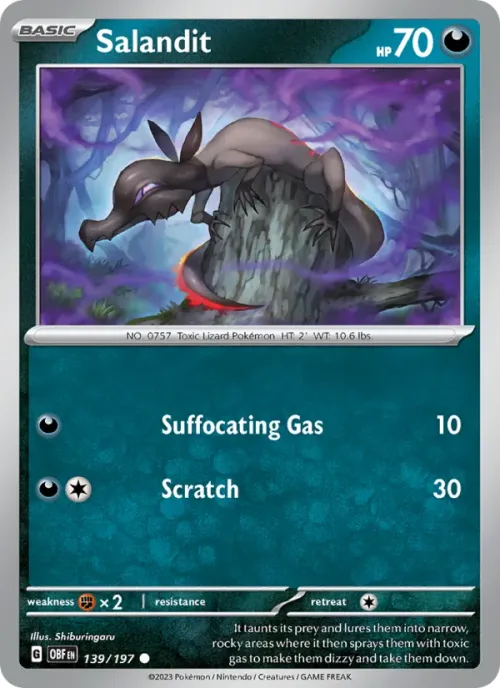 Salandit - Reverse Holo