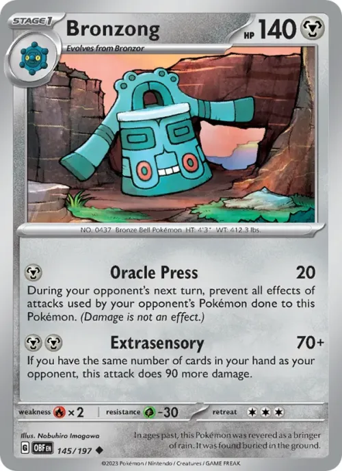 Bronzong - Reverse Holo