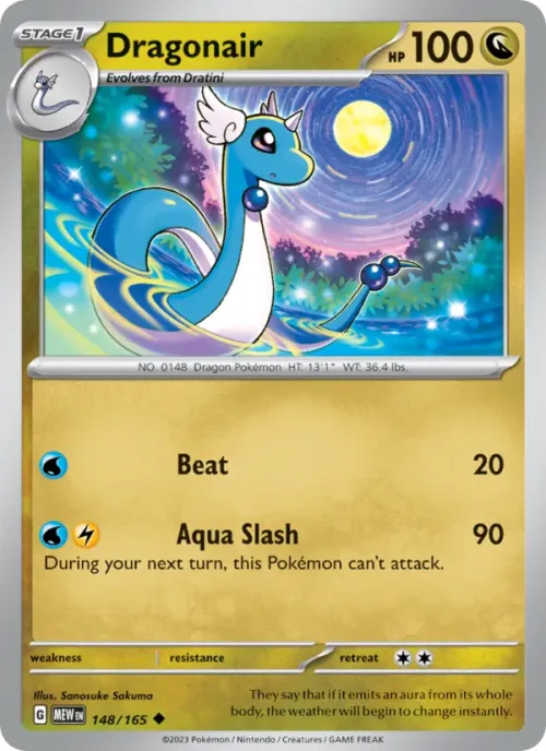 Dragonair - Reverse Holo