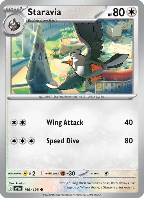 Staravia - Reverse Holo