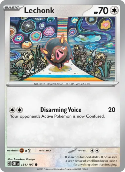 Lechonk - Reverse Holo