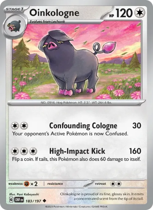 Oinkologne - Reverse Holo