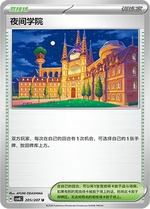 Academy at Night