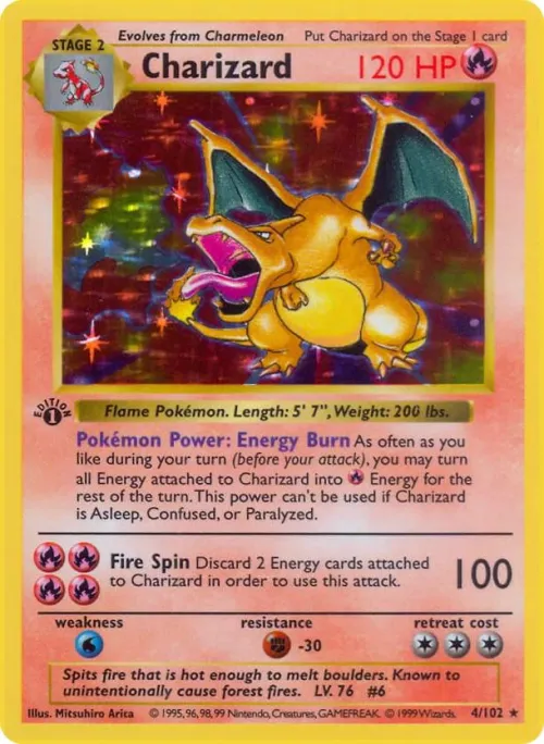 Charizard - 1st Edition Holo