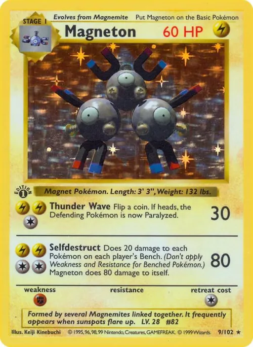 Magneton - 1st Edition Holo