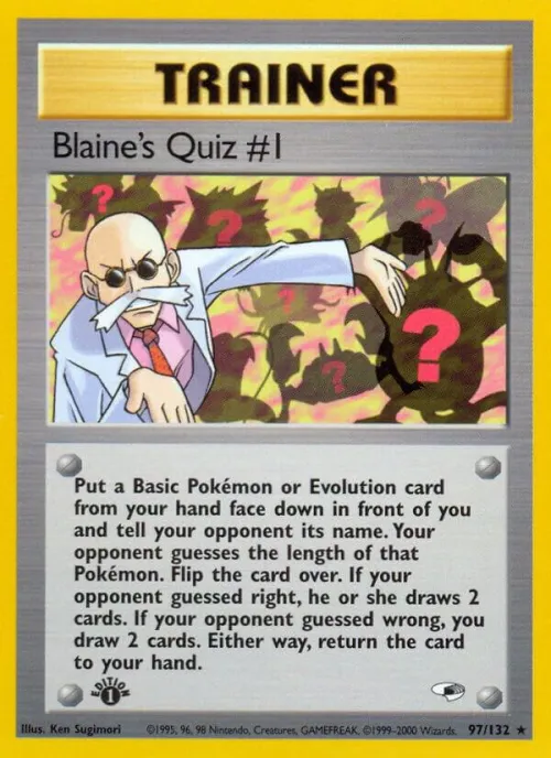 Blaine's Quiz #1 - Unlimited