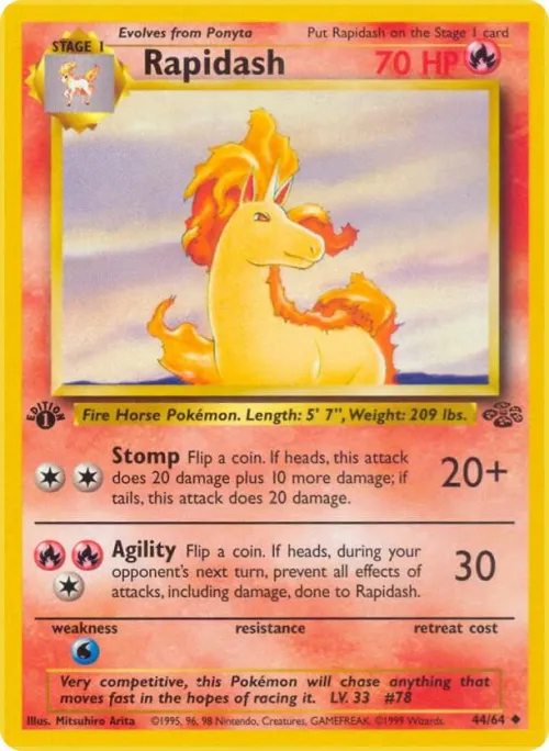 Rapidash - 1st Edition