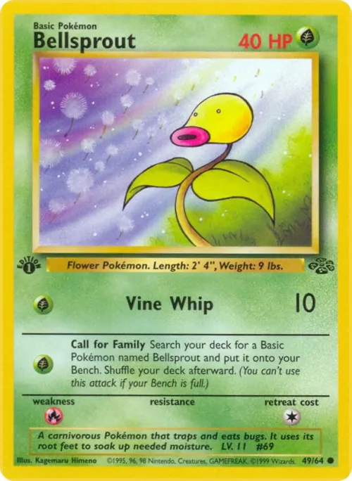 Bellsprout - 1st Edition