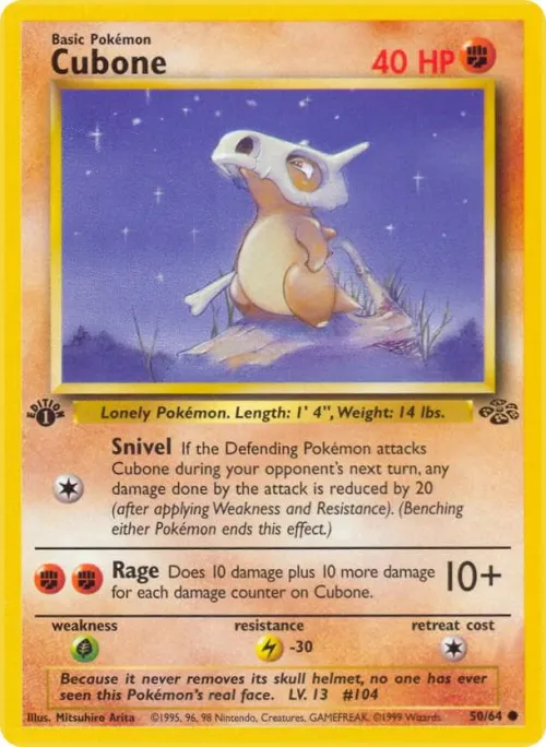 Cubone - 1st Edition