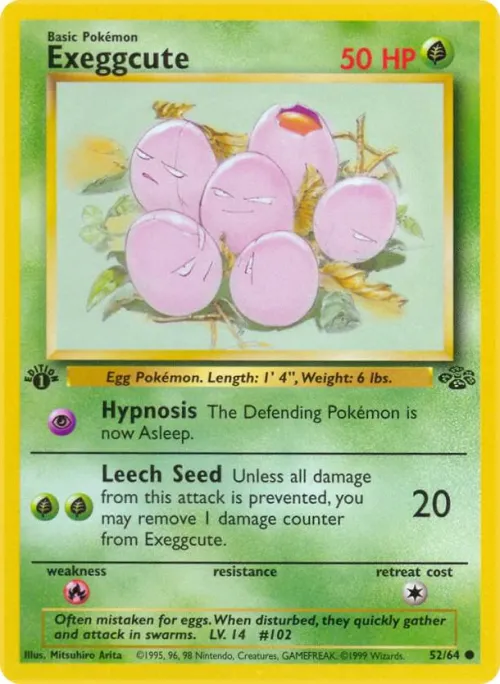 Exeggcute - 1st Edition
