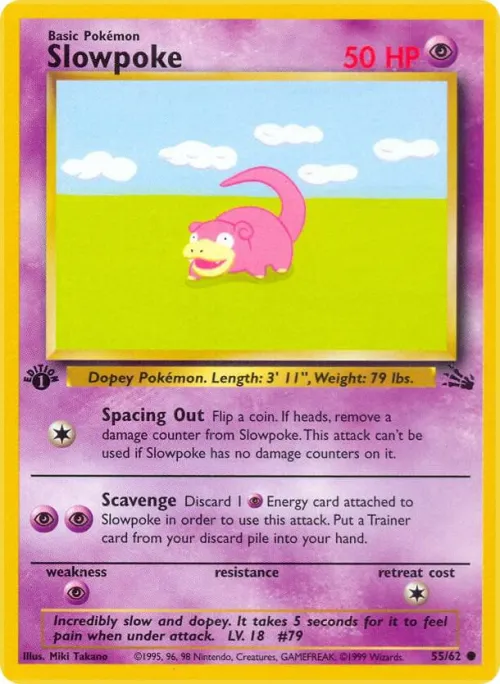 Slowpoke - 1st Edition