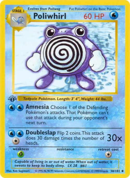 Poliwhirl - 1st Edition