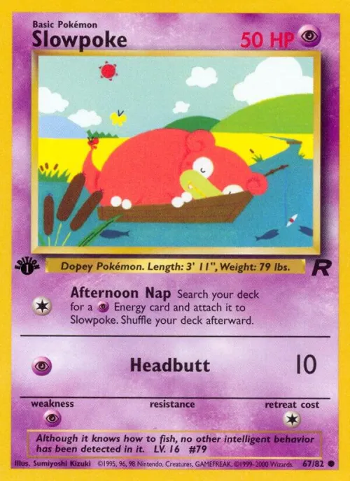 Slowpoke - 1st Edition