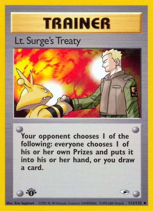 Lt. Surge's Treaty - 1st Edition